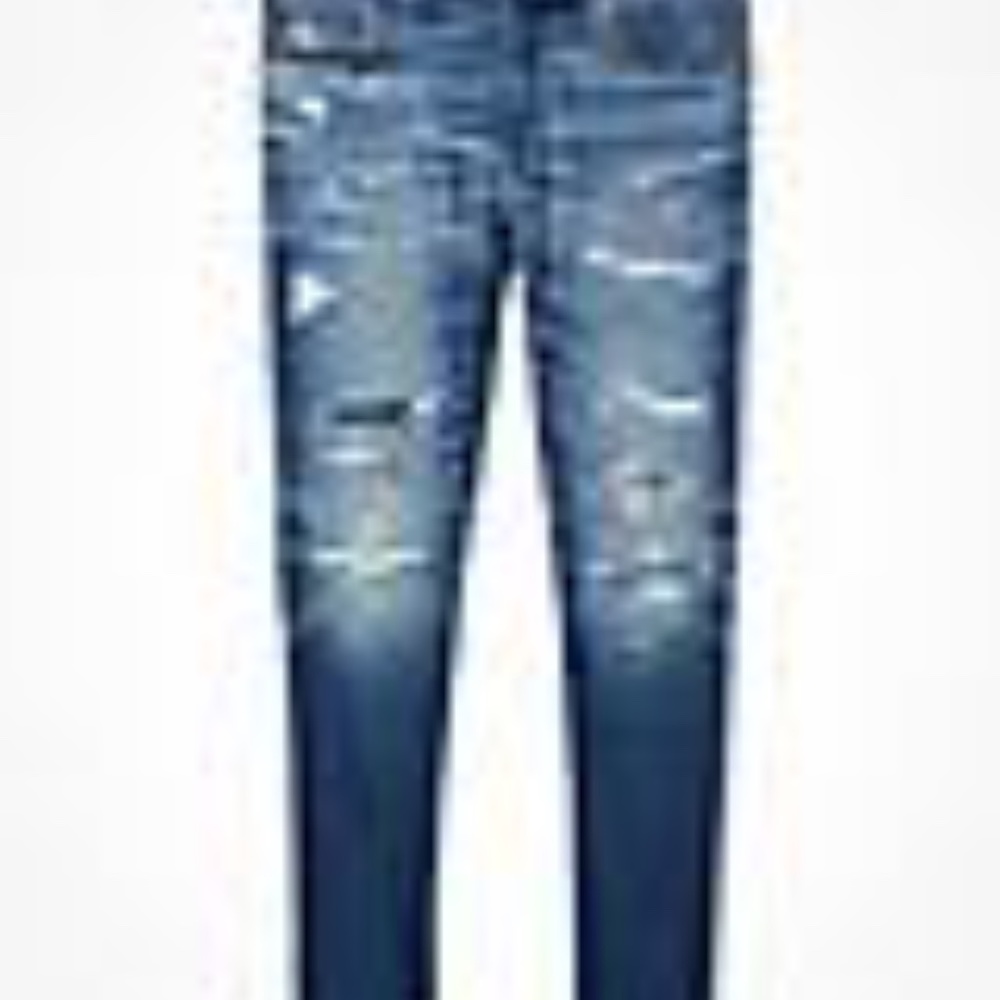 🔥New AE Flex 360 Patched Skinny Jean